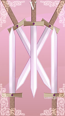 ソード5・正位置