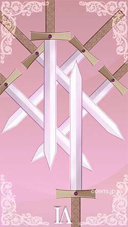 ソードの6の逆位置