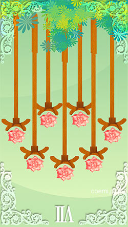 ワンドの7・逆位置