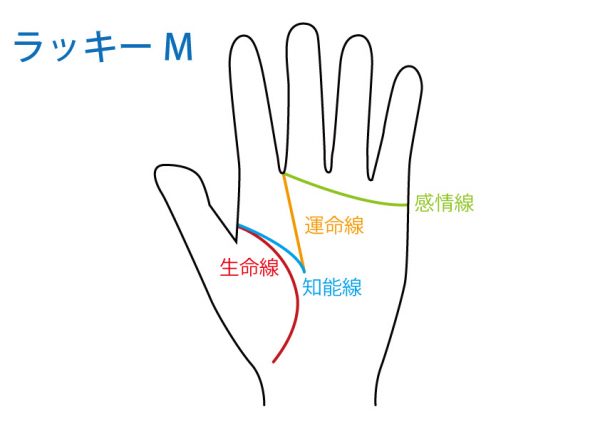 ラッキーm とは 手相の中でも幸運と言われる理由って何 手相占い 無料占いcoemi コエミ 当たる無料占いメディア