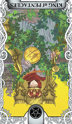 コインのキングの逆位置